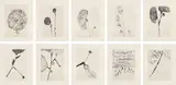 Louise Bourgeois, Homely Girl, A Life (MoMA 926-935), 1992, The complete set of 10 drypoints, on Somerset paper, with full margins