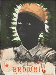 Kerry James Marshall, Brownie, 1995, Lithograph in colors, on wove paper, the full sheet