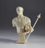 Kehinde Wiley, St. Francis of Adelaide, 2007, Cast marble dust and resin multiple