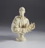 Kehinde Wiley, Louis XVI, the Sun King, 2007, Cast marble dust and resin multiple