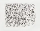 Brice Marden, Cold Mountain Series, Zen Studies 1-6: plate 5 (L. 43/5)