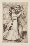 Pierre-Auguste Renoir, La Danse à la campagne, 2e planche (Dance in the Country, 2nd plate) (D., S. 2)