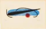Joan Miró, Fusée (Rocket): plate 5 (D. 256, see C. bks 54), 1959, Etching and aquatint in colors, on Rives BFK, with full margins