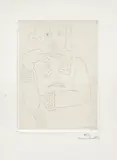 Henri Matisse, Figure au col et manchettes de dentelle (Figure with Lace Collar and Cuffs) (D. 197), 1929, Etching, on Chine appliqué to Arches paper, with full margins