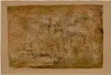 Les Cerfs (The Deer) (Å 76) by Zao Wou-ki, 1952, Lithograph in colors, on Arches paper, with full margins, sold Apr 2022