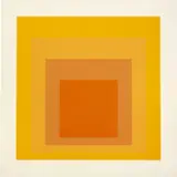 SP-IV, from SP series (D. 175.4) by Josef Albers, 1967, Screenprint in colors, on Schöllers Hammer Board, with full margins, sold Apr 2022