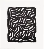 Sol LeWitt, Black Loops and Curves (K. 1999.26), 1999, Etching and aquatint, on Somerset paper, with full margins