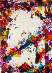 Chinese Opal (SF 101) (L. L111) by Sam Francis, 1970, Lithograph in colors, on Rives BFK paper, the full sheet, sold Apr 2022