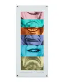 John Baldessari, Six Colorful Expressions (Frozen) (P. 29, H. 59)