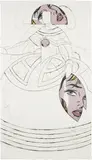 Manolo Valdés, Las Meninas, 2000, Etching in colors with collage, on Eskulan handmade paper, the full sheet