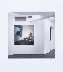 Richard Hamilton, The Annunciation, 2005, Digital inkjet print in colors, on Somerset paper, with full margins