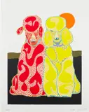 Susumu Kamijo, Day Trippers, 2019, Screenprint in colors, Coventry paper, with full margins