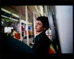 Simon on the Subway by Nan Goldin, 1998, Dye destruction print, sold Apr 2022