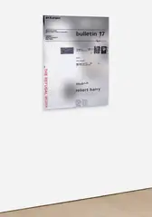 Adam Pendleton, The Refusal Work, 2006, Screenprint on mirrored steel plate