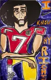 Katherine Bernhardt, I Know My Rights, 2019, Lithograph in colors, on Somerset paper, the full sheet