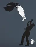 Kara Walker, Emancipation Approximation: Scene 9, 1999-2000, Screenprint in colors, on Somerset paper, the full sheet