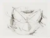 Bruce Nauman, Small Carousel (C. 58), 1988, Drypoint, on Somerset Satin paper, with full margins