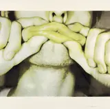 Bruce Nauman, Studies for Hologram: plate 1 (C. 1), 1970, Screenprint in colors, on Kromekote paper, with full margins
