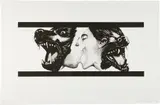 Robert Longo, Strong in Love, 1989-91, Black and white photo-etching with aquatint, on Somerset paper, with full margins