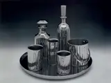 Jeff Koons, Baccarat Crystal Set, from Luxury & Degradation, 1986, Photolithograph in colors, on Ragcote paper, the full sheet