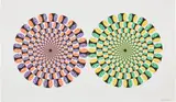 Ryan McGinness, Double Recursive Combs, Boustrophedonic
