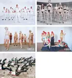 Vanessa Beecroft, VB08; VB35; VB16; VB39; and VB39 (P. 56), 1999, The complete set of five screenprints in colors, on wove paper, the full sheets, laid to foam core