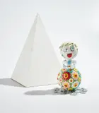 Takashi Murakami, Oval (Peter Norton Christmas Project 2000), 2000, Polychrome plastic multiple containing a mini CD,