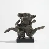 Willem de Kooning, Untitled (G. 404), 1969, Cast pewter sculpture