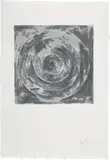 Jasper Johns, Target, from For Meyer Schapiro (U.L.A.E. 126), 1973, Screenprint, on Ohiro Mimitsuki paper, with full margins