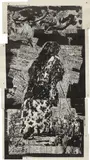 Lampedusa, from Triumphs and Laments by William Kentridge, 2017, Monumental woodcut assemblage, on 28 pieces of Somerset paper, attached with 47 aluminum pins, full margins and the full, offered Oct 2022