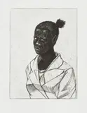 Kerry James Marshall, Untitled (Woman), 2010, Etching and aquatint, on Somerset paper, with full margins