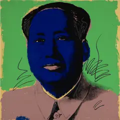 Mao (F. & S. 90) by Andy Warhol, 1972, Screenprint in colors, on Beckett High White paper, the full sheet, sold Oct 2022