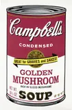 Golden Mushroom, from Campbell's Soup II (F. & S. 62) by Andy Warhol, 1969, Screenprint in colours, on wove paper, with full margins, sold Oct 2022