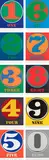 Robert Indiana, Numbers (S. 46-55), 1968, The complete set of 10 screenprints in colours, on Arches paper, the full sheets