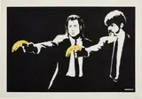 Pulp Fiction by Banksy, 2004, Screenprint in colours, on wove paper, with full margins, offered Oct 2022