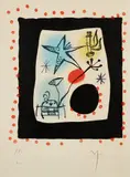 Joan Miró, Les Coccinelles (The Lady-Bugs) (M. 272), 1960, Lithograph in colors, on Arches paper, with full margins