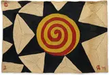 Star by Alexander Calder, 1975, Monumental handwoven and dyed jute Maguey fiber tapestry, sold Oct 2022