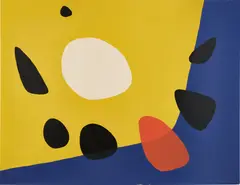 Alexander Calder, Untitled, 1962, Lithograph in colors, on Arches paper, the full sheet