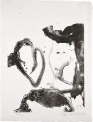 Valentine (G. 16) by Willem de Kooning, 1970-1971, Lithograph, on Suzuki laid paper, with full margins, sold Oct 2022
