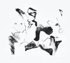 Willem de Kooning, Untitled, 1981, Lithograph, on wove paper, with full margins