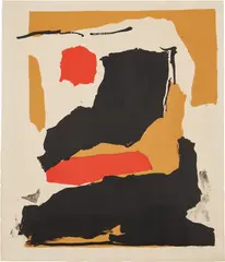 Esteban Vicente, Untitled, 1965, Lithograph in colors, on Arches paper, with full margins
