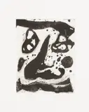 Sam Francis, Self Portrait (SFE-298) (L. I19), 1982, Etching and aquatint, on Fabriano Tiepolo paper, with full margins