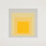 I-S LXXIIIb (D. 219) by Josef Albers, 1973, Screenprint in colors, on German Etching paper, with full margins, sold Oct 2022