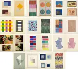 The Interaction of Color by Josef Albers, 1963, The set of 75 screenprints in colors (lacking plates IV-3; VIII-1; VIII-2; XI-1; and XVI-1), on wove paper, with full ma, sold Oct 2022