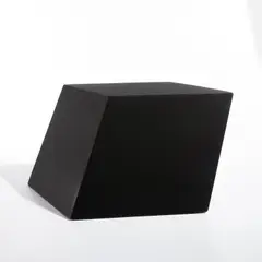 Tony Smith, New Piece, 1966, Black lacquered wood multiple