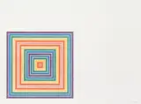 Frank Stella, Gran Cairo, from Multicolored Squares I (A. & K. 81), 1972, Lithograph in colors, on J. Green mould-made paper, with full margins