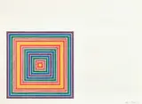 Frank Stella, Honduras Lottery Co., from Multicolored Squares I (A. & K. 76), 1972, Lithograph in colors, on J. Green mould-made paper, with full margins
