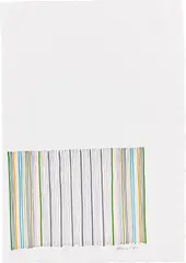 [Untitled] by Gene Davis, 1981, Felt-tip pen drawing, on wove paper, sold Oct 2022