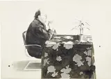 David Hockney, Henry at the Table, from Friends (G. 736, S.A.C. 188, M.C.A.T. 176), 1976, Lithograph in colors, on Arches paper, the full sheet