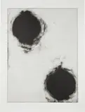 Donald Sultan, Pomegranates II, from Pomegranates, 1990, Etching and aquatint, on Somerset paper, with full margins